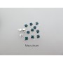 200 PCS PETIT PENDENTIF 8X5MM EN PLASTIQUE