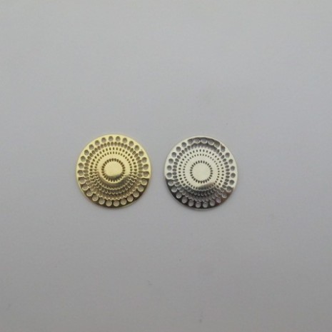 20 pcs Estampe ronde 28mm