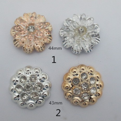 5 pcs cabochons en plastique