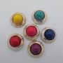 20 pcs cabochons en plastique 29mm