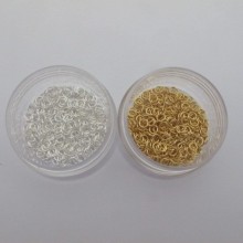 1000 Anneaux simples ouverts 3.5x0.5mm