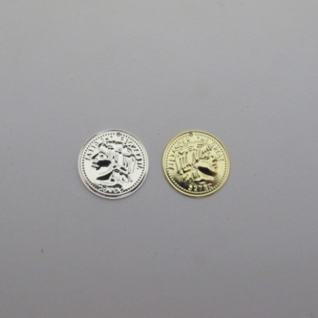 400 Paillettes Ronde 7mm Bleu - Sequins à Coudre Pour Décoration Vêtements, Accessoires, Costumes