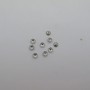 500 pcs coupelles 5mm en acier inox