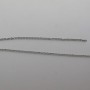 10 mts Chaîne maille forçat 2mm en Acier inox