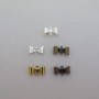 50 pcs connecteurs noeud papillon15x8mm