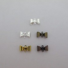 100 pcs bow tie connectors 15x8mm