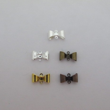 50 pcs connecteurs noeud papillon15x8mm