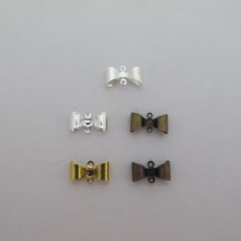 100 pcs bow tie connectors 15x8mm