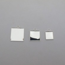 50 pieces Square cabochon holder