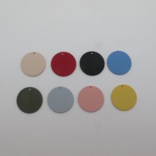 30 Tinted Round Sequins 22mm
