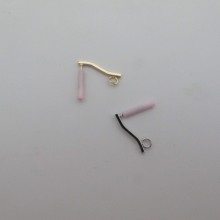 20 pcs CLOUS D'OREILLES 20X2mm