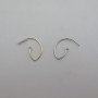 10 PCS CLOUS D'OREILLES 30X16MM