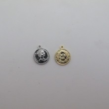 30 pcs Pendant piece 13mm