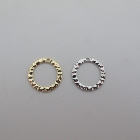 20 PCS Breloques cercle 26mm