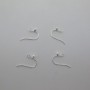 50 pcs Boucles d'oreilles 19x3mm