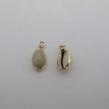 10 pcs pendant shells about 18-20mm