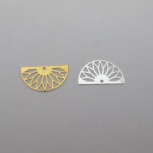 50 pcs filigree stamps 19X11mm