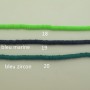Rondelles en pâte polymère 6MM- Fil De 39 Centimetres