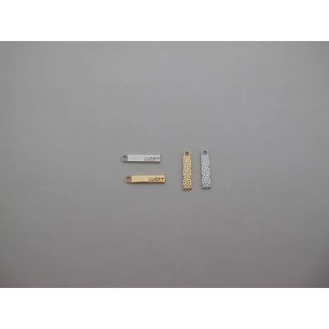 30 pcs pendentif 20x5mm