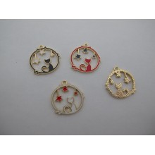 Pendentif 24x23mm - 10 pcs