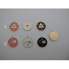 Pendant 26x23mm - 10 pcs