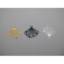 Filigree stamps 31x27mm - 30 pcs