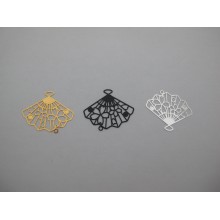 Filigree stamps 31x27mm - 30 pcs