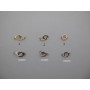 10 pcs intercalaires acier inoxydable