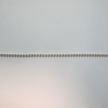 20 mts Ball chain 1.2mm/1.5mm/2.0mm