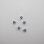 200 PCS PETIT PENDENTIF 8X5MM EN PLASTIQUE