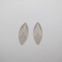 30 pcs estampes filigrane 30x12mm