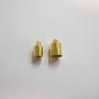 100 Embouts à coller doré POUR CORDON3MM5MM