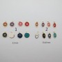 10 pcs pendentif acier inoxydable