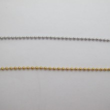 10m Chaîne bille en acier inoxydable 2.40mm