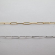 10m rectangle trombone mesh stainless steel chain 11x4x0.8mm