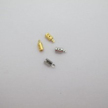 Stainless steel round lace clip 10x5mm