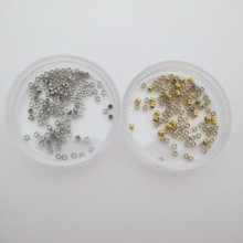 Stainless steel crush bead 2mm