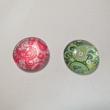 25 Flat Cabochon 20mm