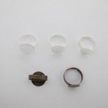 20 pieces Bague plateau 12mm/15mm/17mm