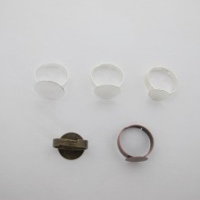 Bague plateau 12mm/15mm/17mm - 20 pcs