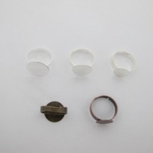 Ring plate 12mm/15mm/17mm - 20 pcs
