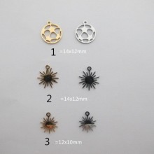 Stainless steel Pendant 10 pcs