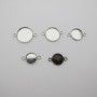 40 Support intercalaire cabochon 12MM