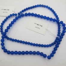 lapis jade ronde- Fil de 40 Centimetres