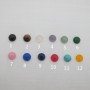 10 Cabochons rainbow stone 8mm