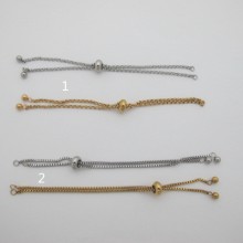 Stainless steel bracelet 5 pcs