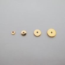 Perle intercalaire Doré à l'or fin 4mm/6mm/8mm/10mm - 20 pcs