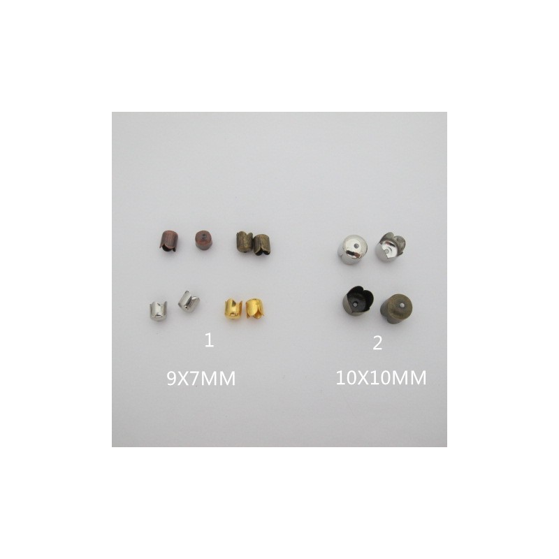 Lot De 50 Embouts De Cordon En Métal - 10 Couleurs Assorties - Pour Sweats à Capuche, Vêtements, DIY - 20 Mm X 7 Mm