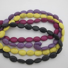 Synthetic stone 13x18mm - 40 cm