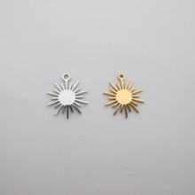 Stainless Steel Pendant 18x16mm - 10 pcs